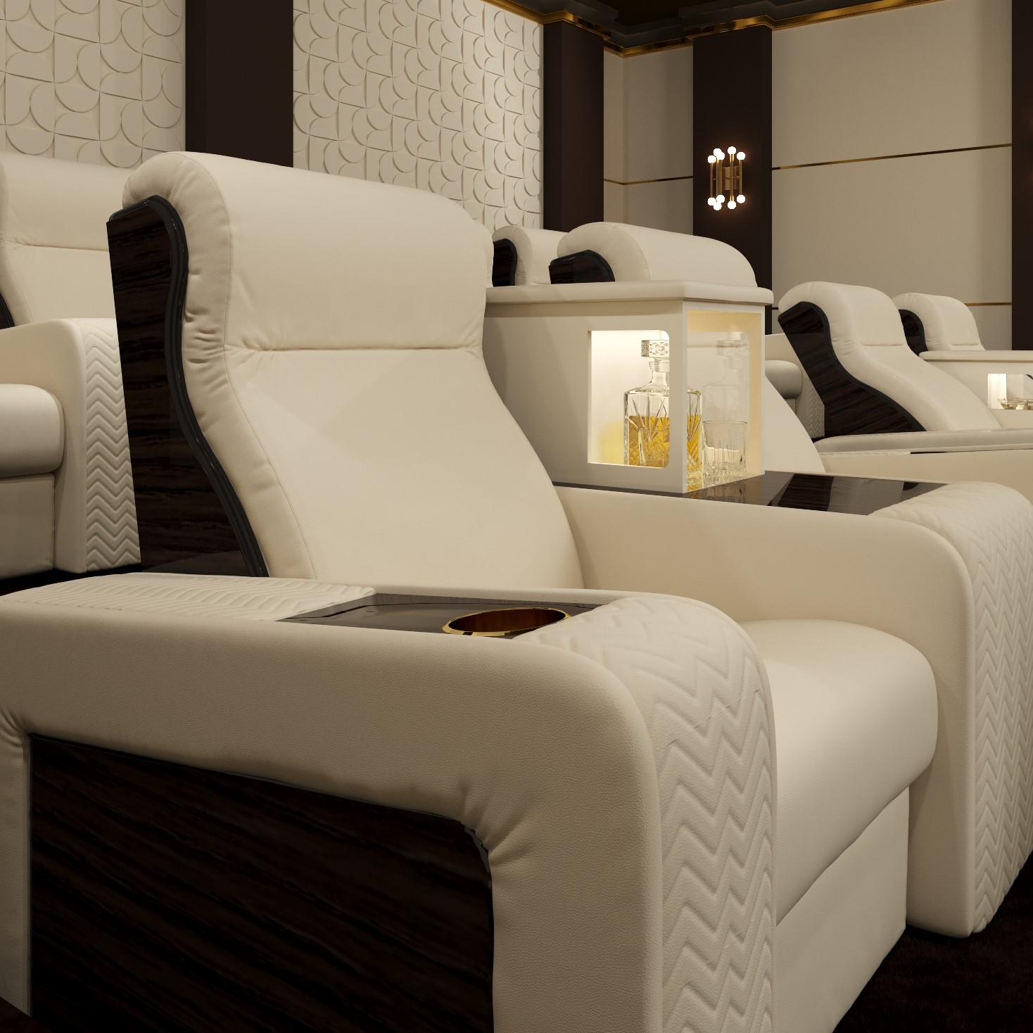 Poltrona Lounge para Cinema em Casa Onassis - 1