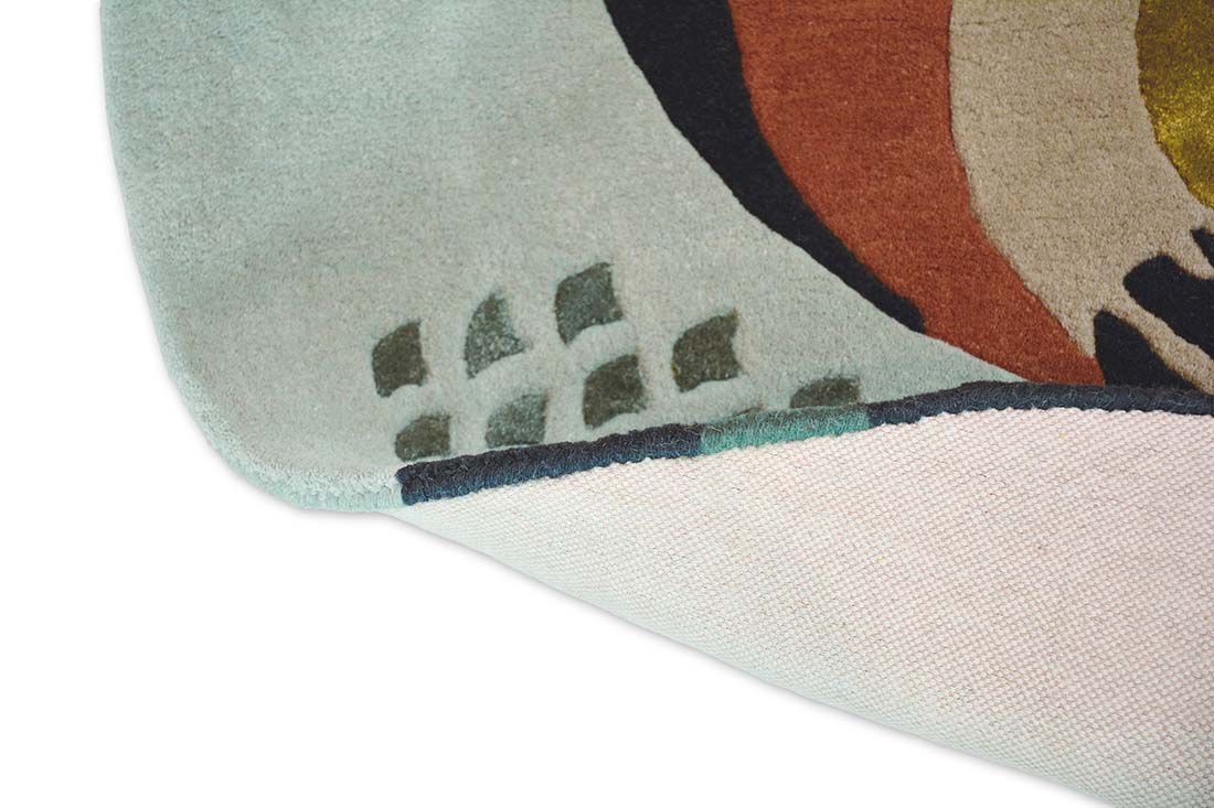 Tapete Redondo Círculo Zodiac Peixes | Tamanho: Ø 100 cm