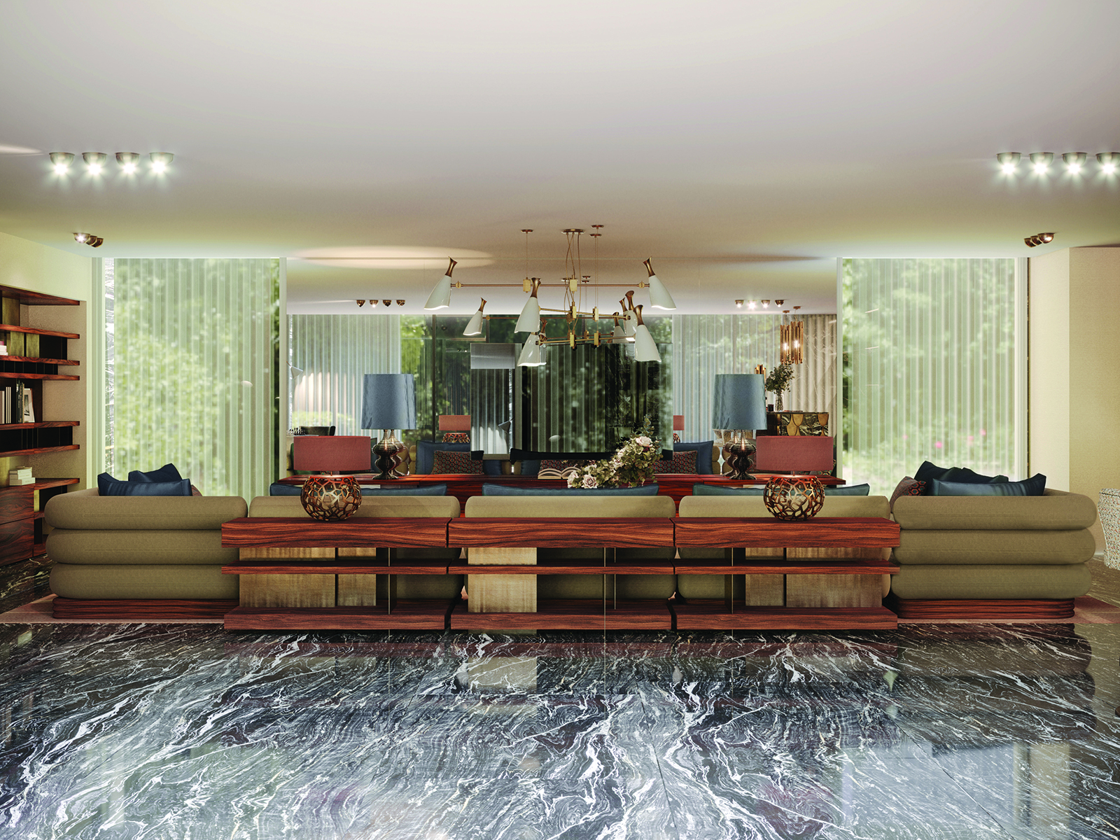 Candeeiro suspenso nobre - 5