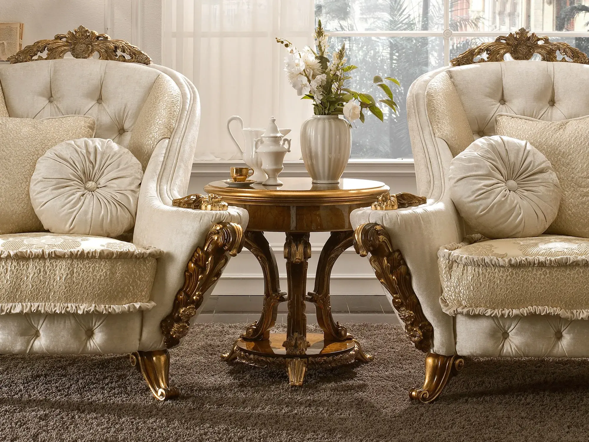 Mesa de Centro Redonda Dolcevita