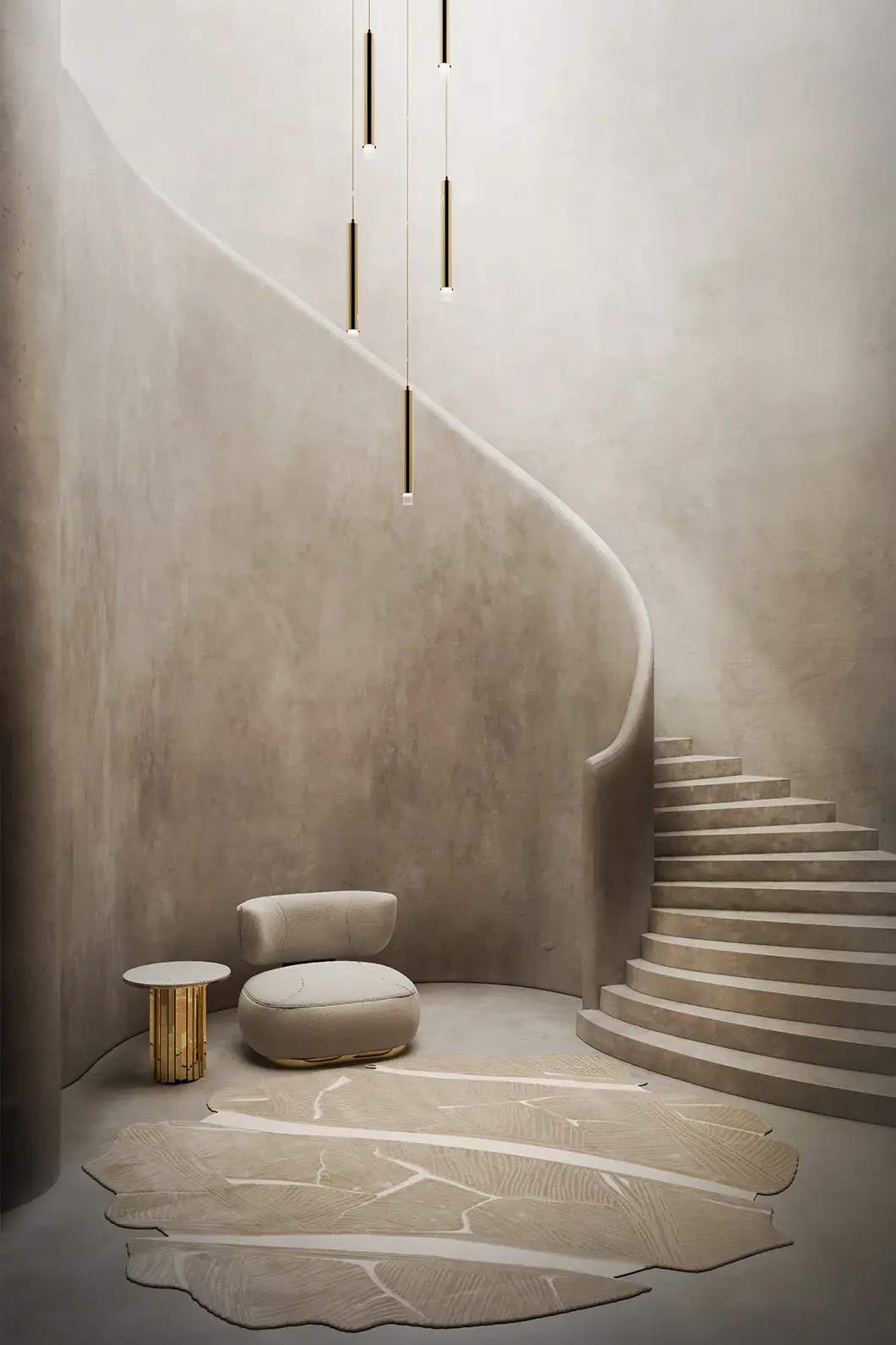 Candeeiro suspenso pequeno cascata - 6