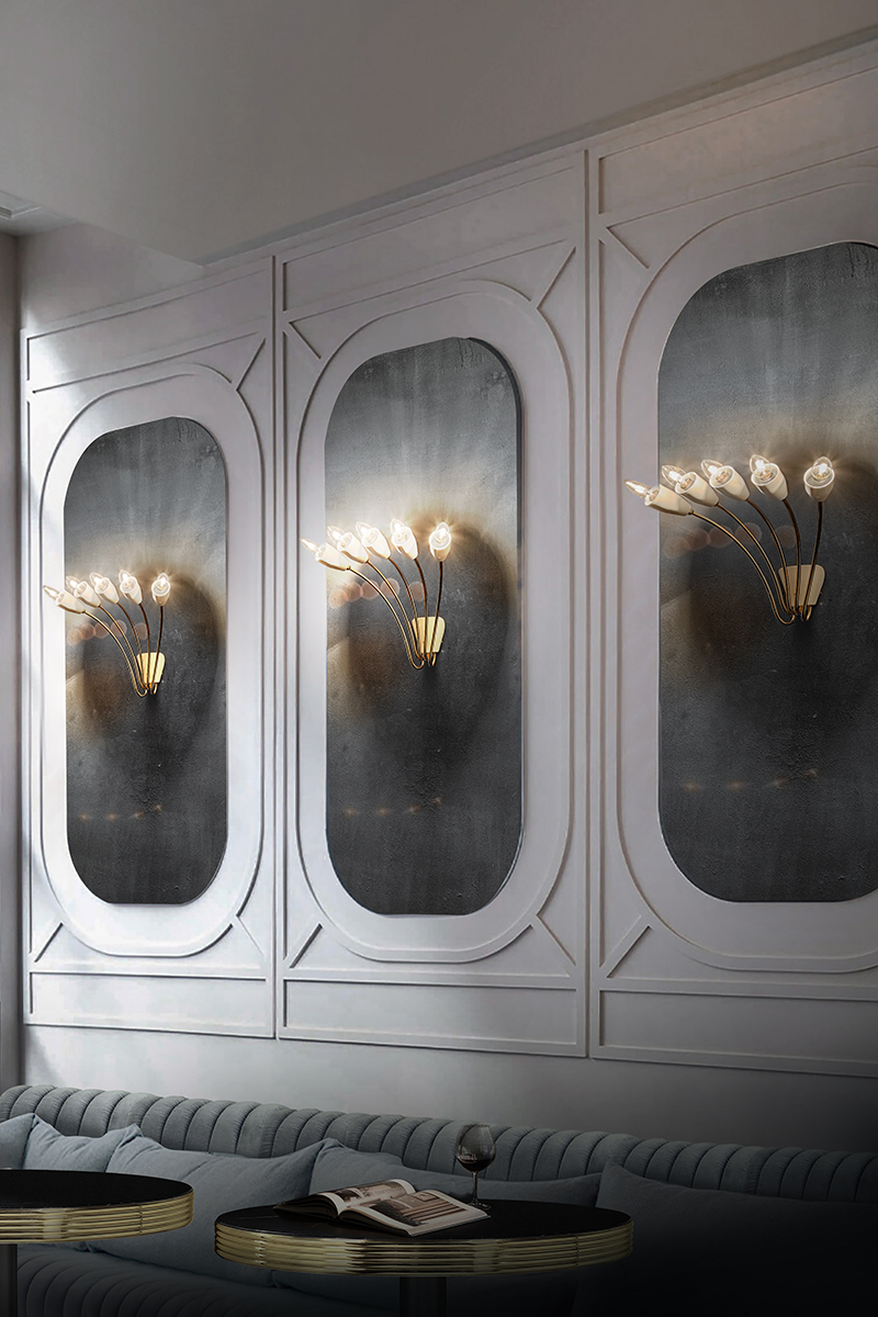 Candeeiro de parede brilho - 1