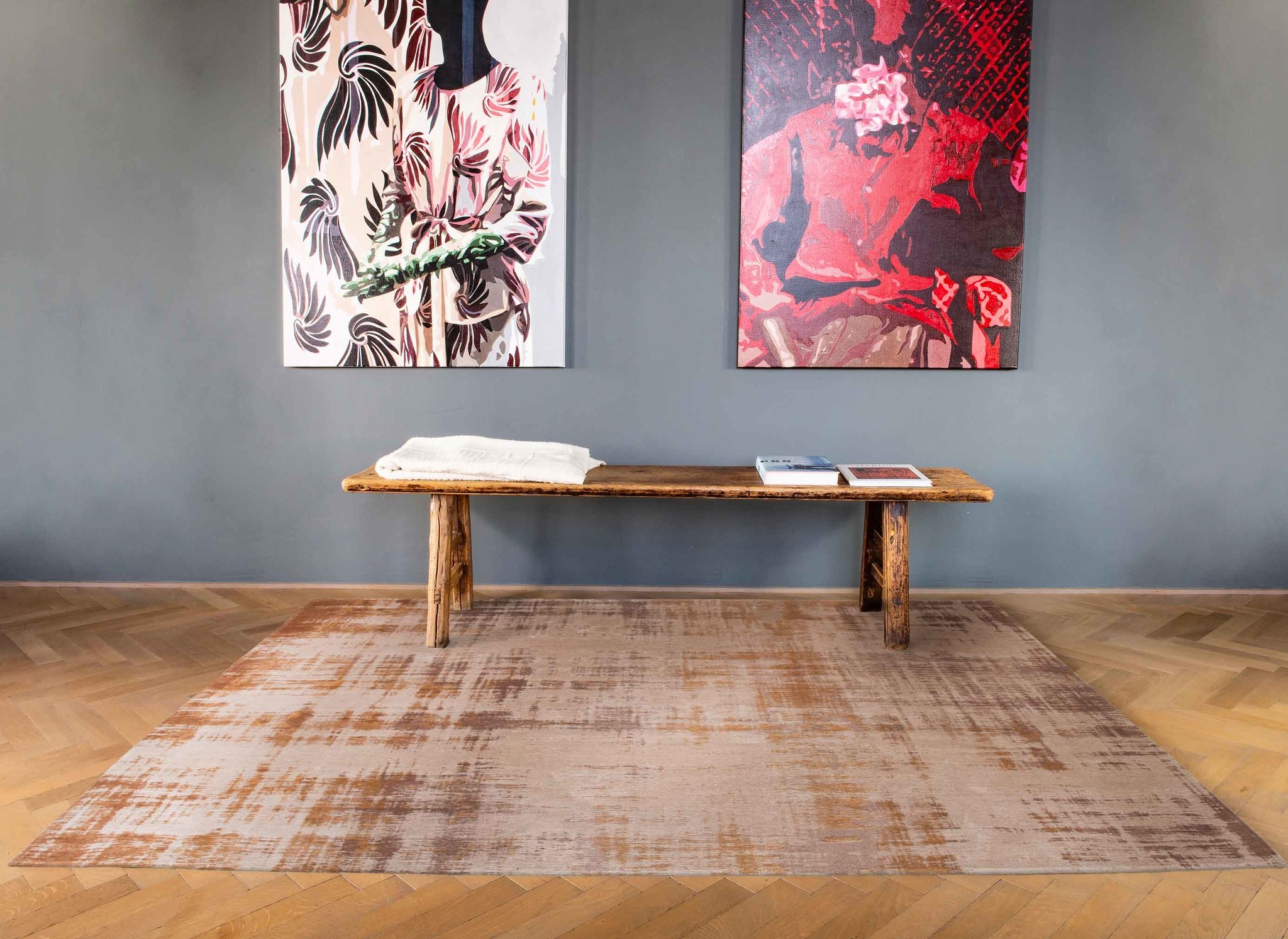 Tapete Venetian Dust - Gondola Castanho 9232 | Tamanho: 80 × 150 cm