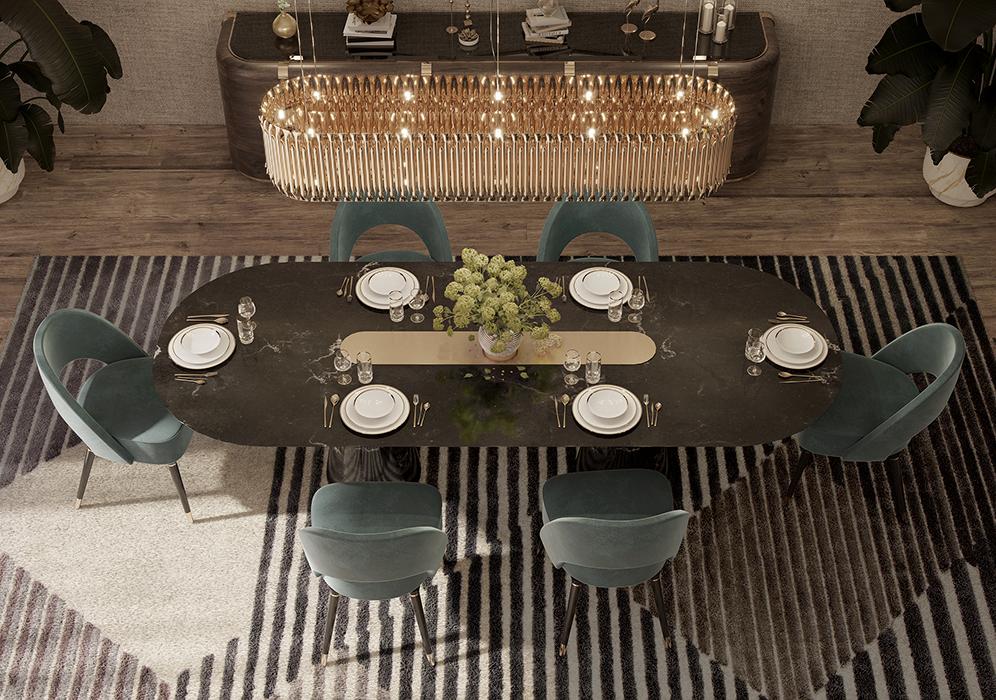 Mesa de Jantar Oval Forge - 2