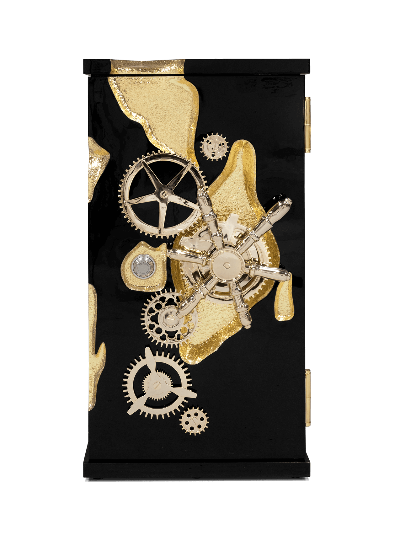 Cofre Elite Preto e Dourado Tycoon