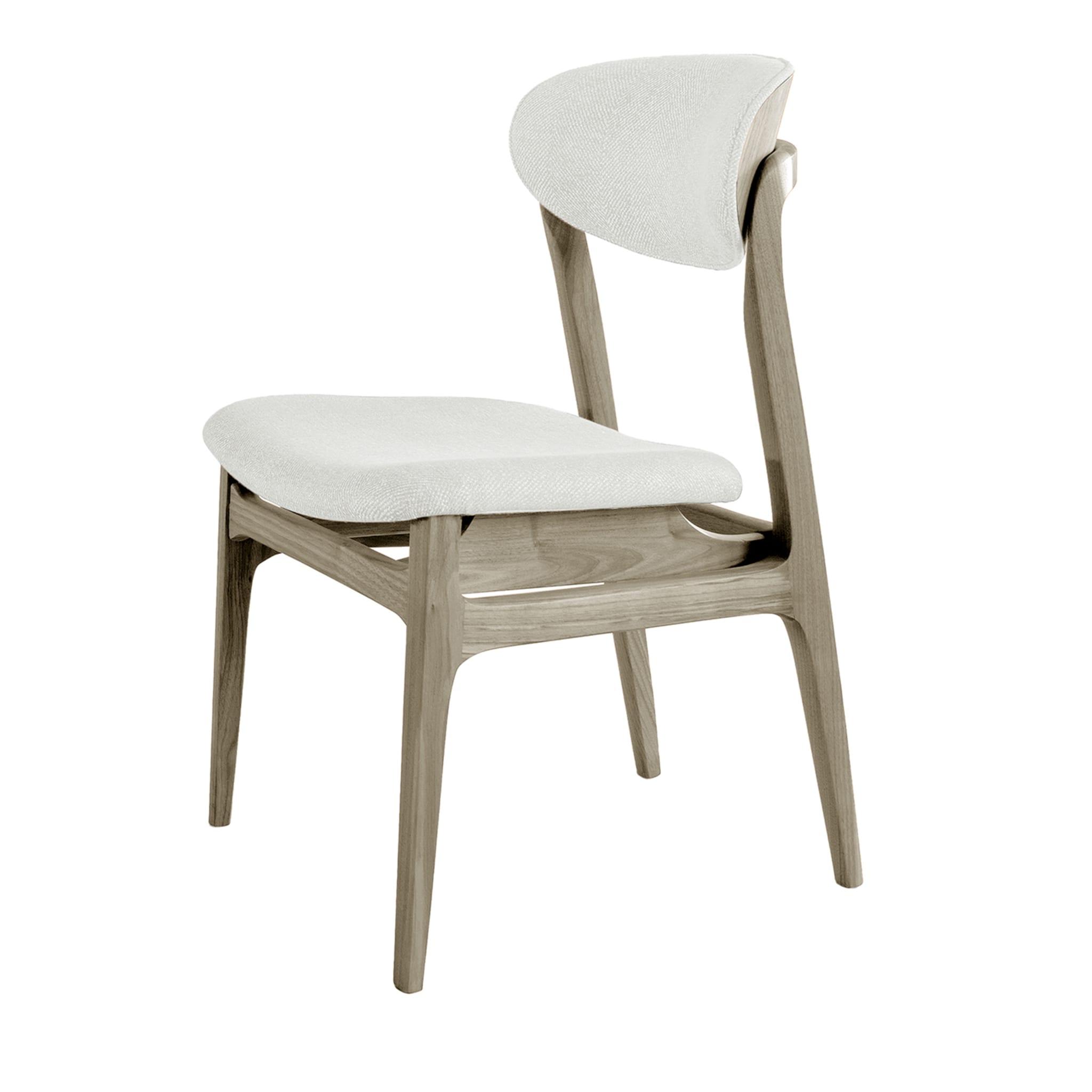 Cadeira Agio Branca/Cinzenta | Cor: Linen UNICO NF184 43