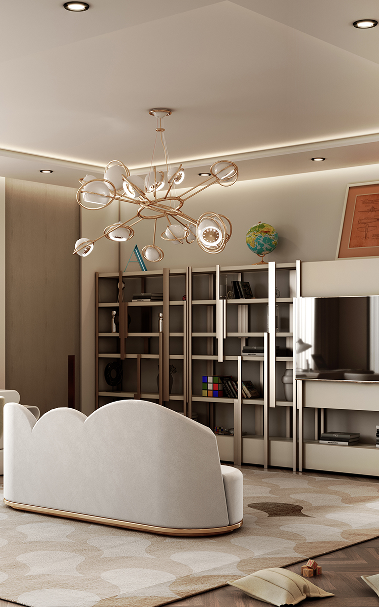 Candeeiro suspenso cósmico - 7