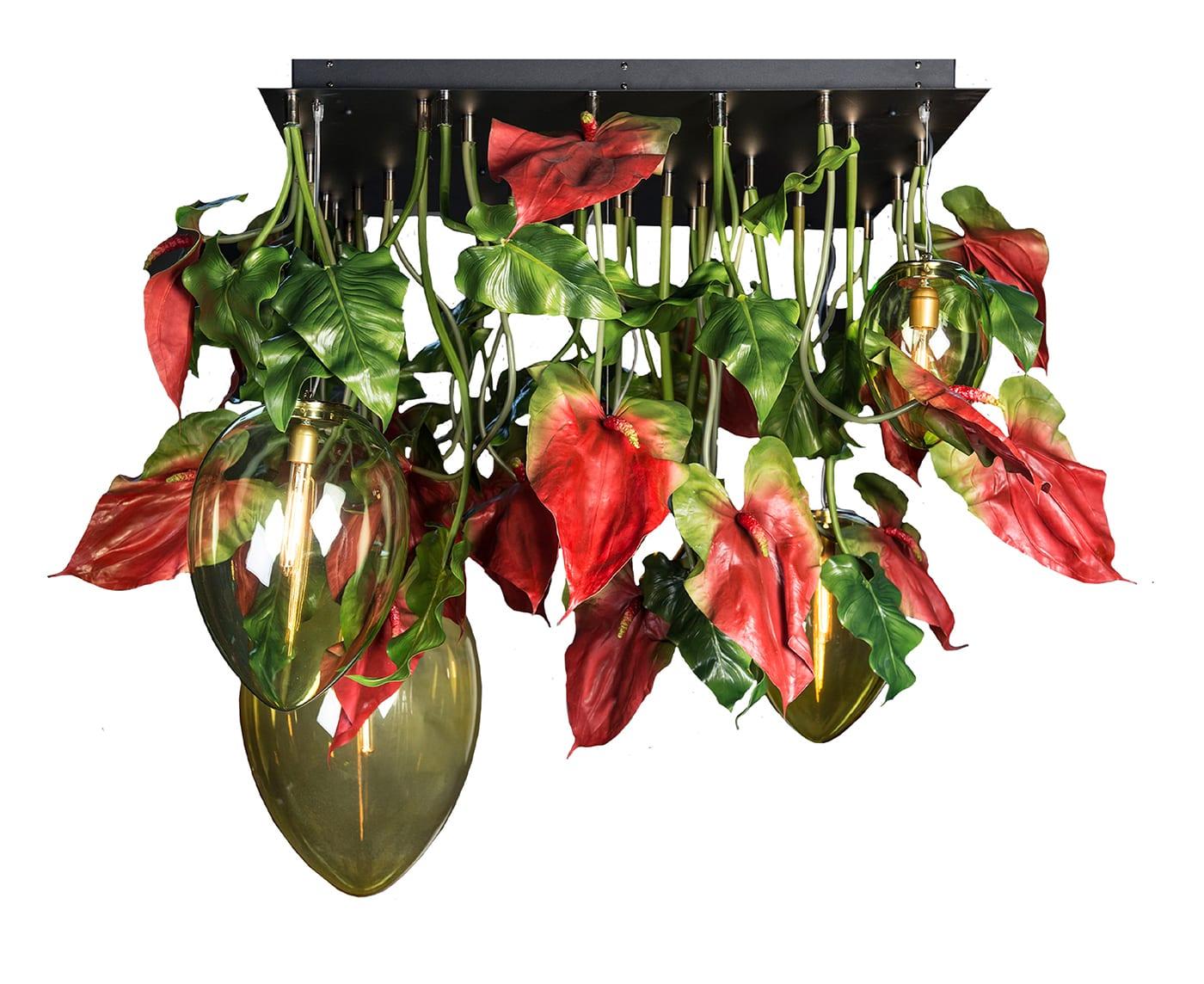 Lustre Anthurium Escuro