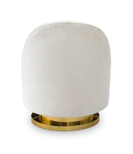 Sofá Individual Branco Galen