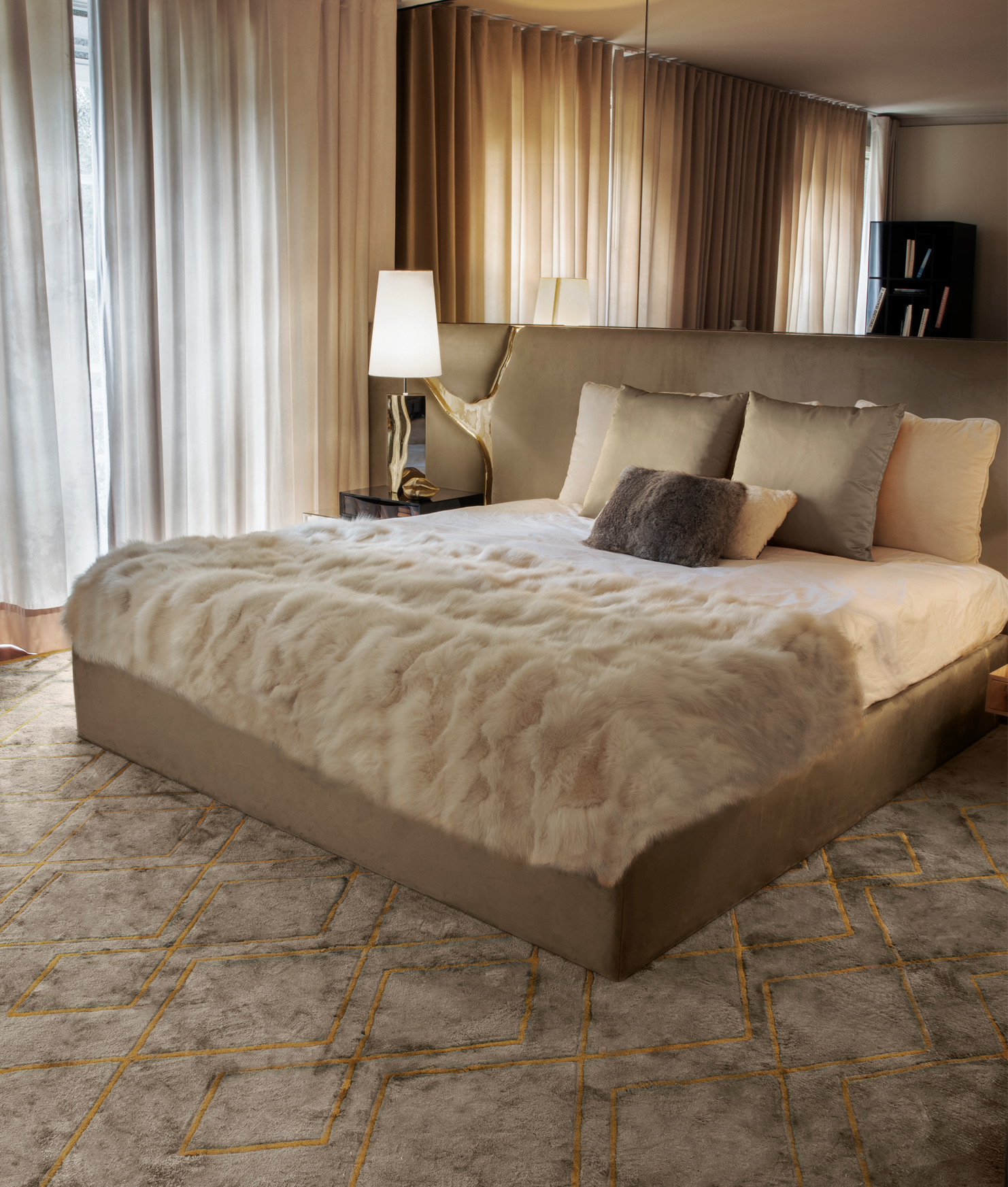 Cabeceira Fissure branca