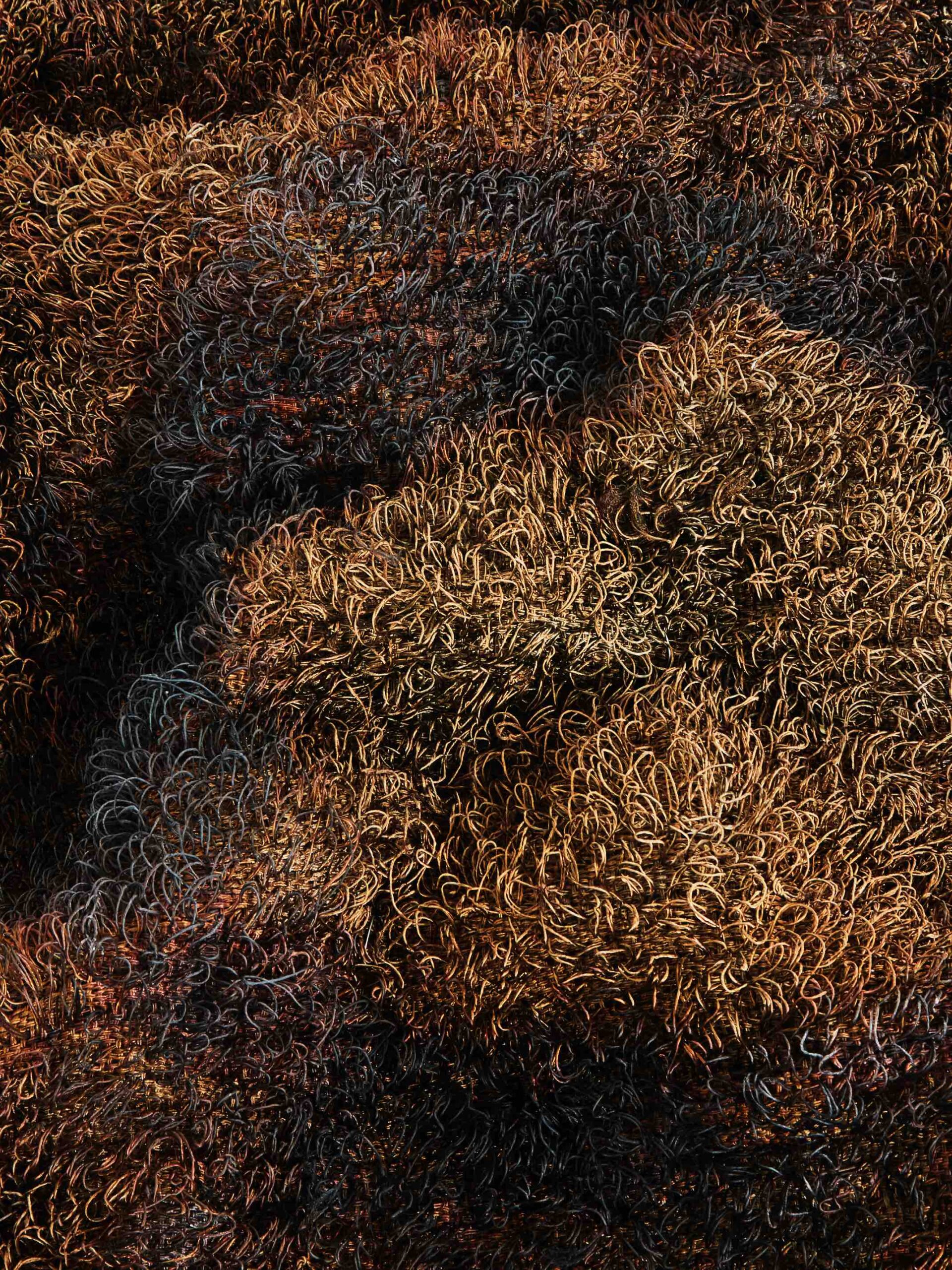 Tapete Metal Designer Tecido à Mão