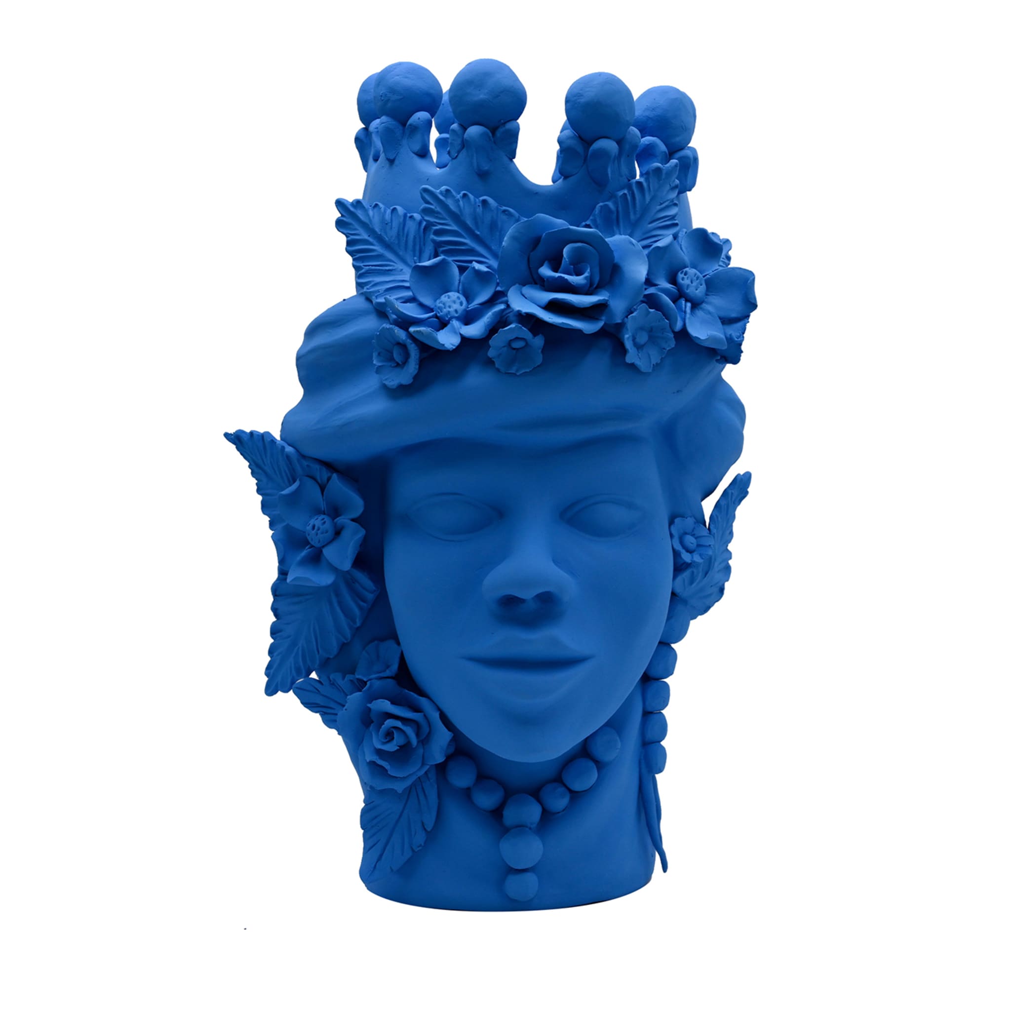 Escultura Moor's Head azul