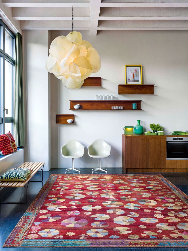 Tapete Original Natural Vermelho Luxury