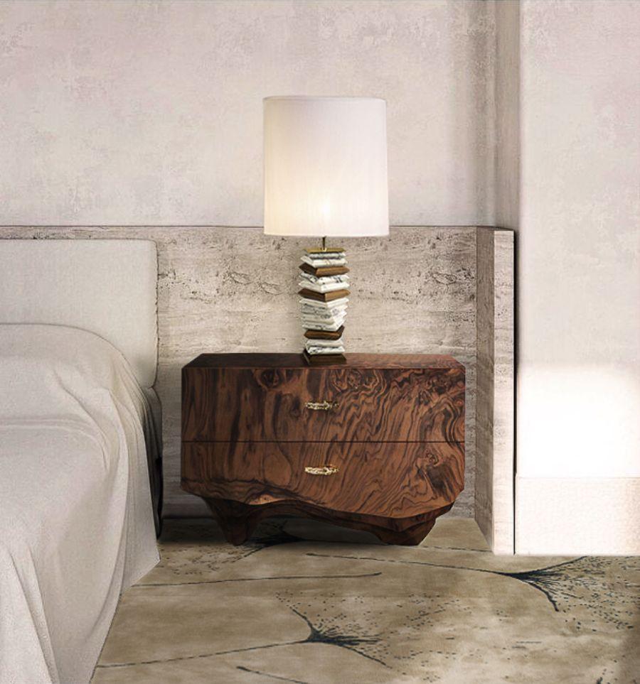 Mesa de Cabeceira em Madeira