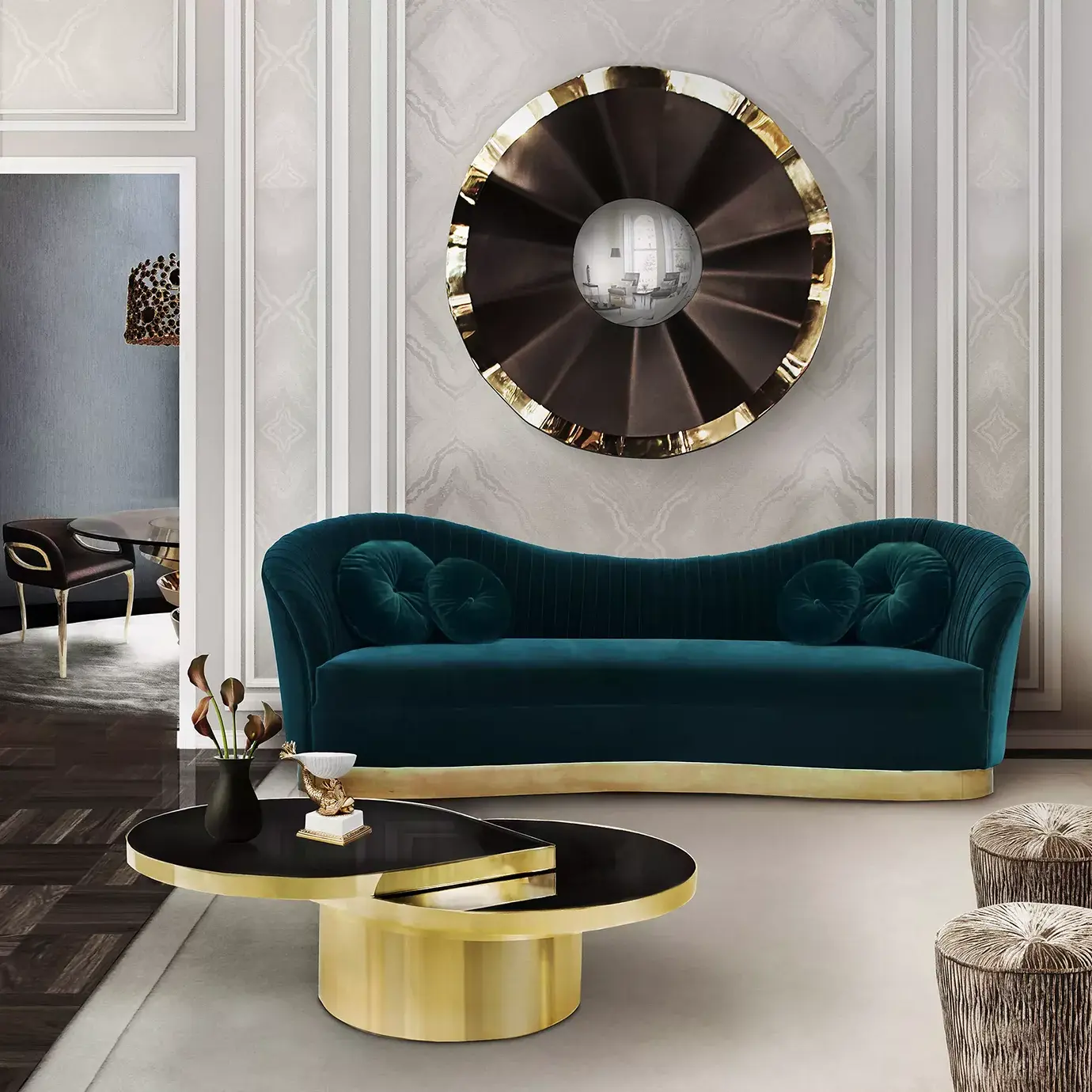 Espelho 2 níveis Revê