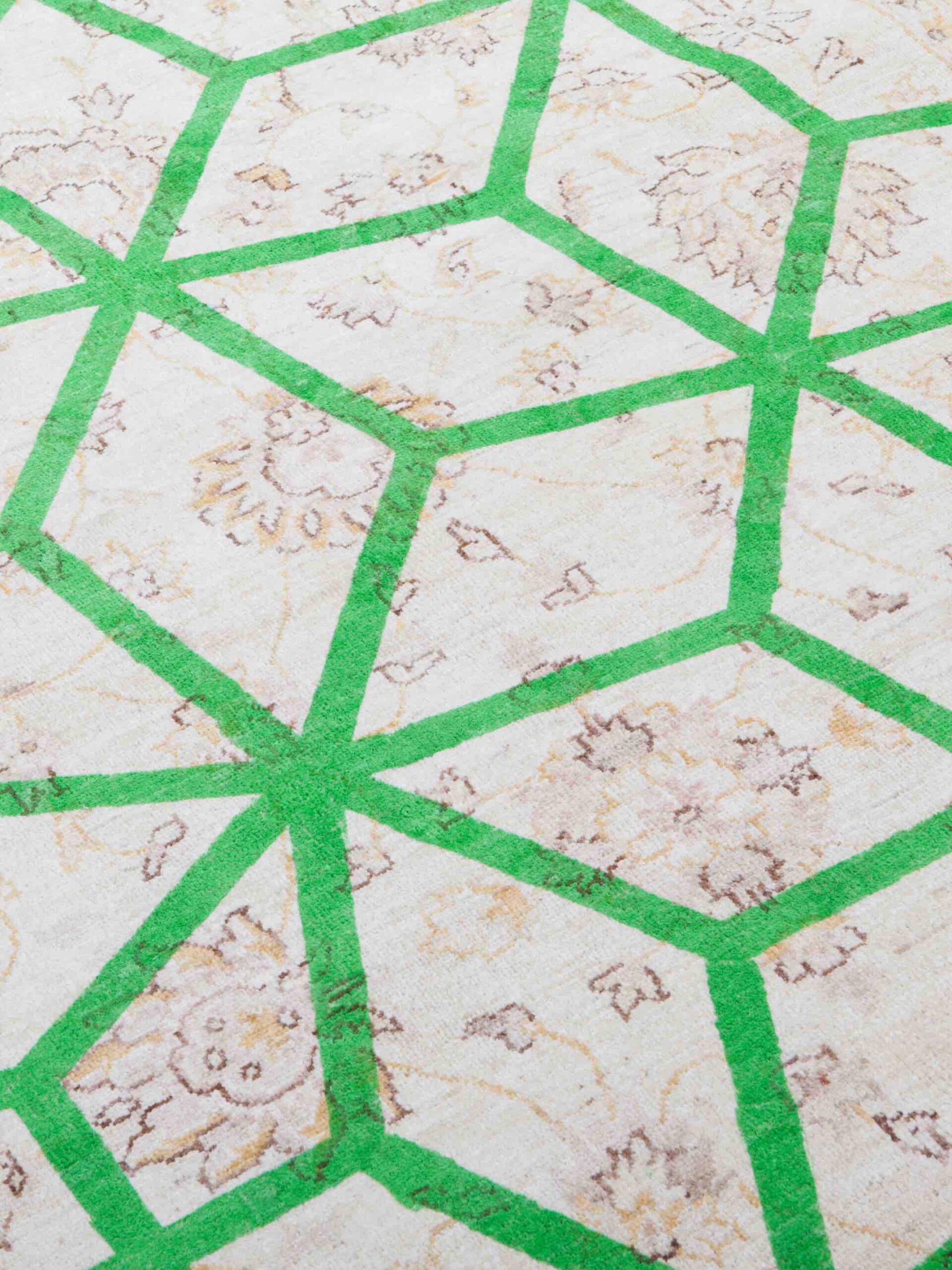 Tapete Double Layer Verde Designer