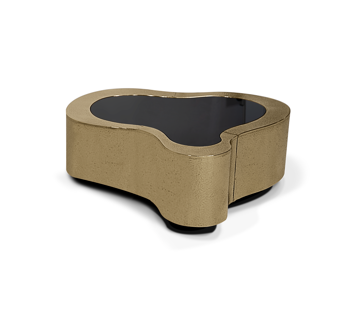 Conjunto de Mesas de Centro Crest Pátina Martelada