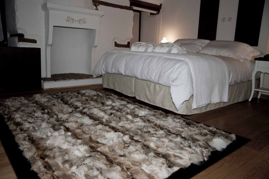 Tapete Pele Coyote | Tamanho: 270 × 270 cm