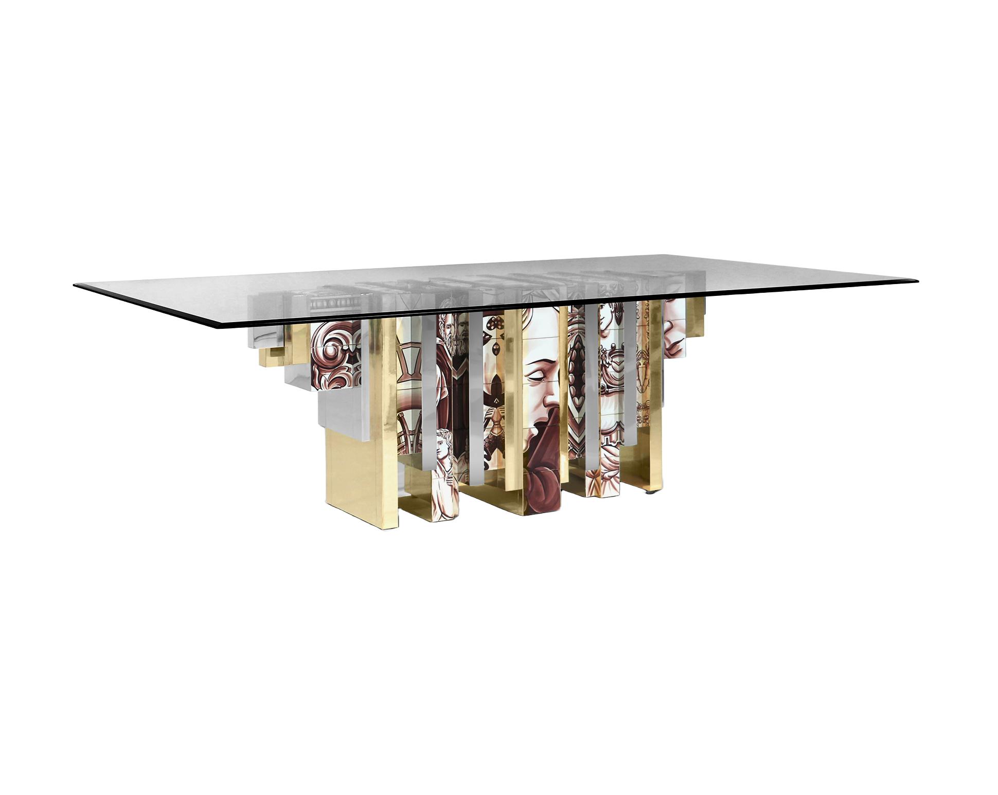 Mesa de Jantar Luxe Sepia Legacy