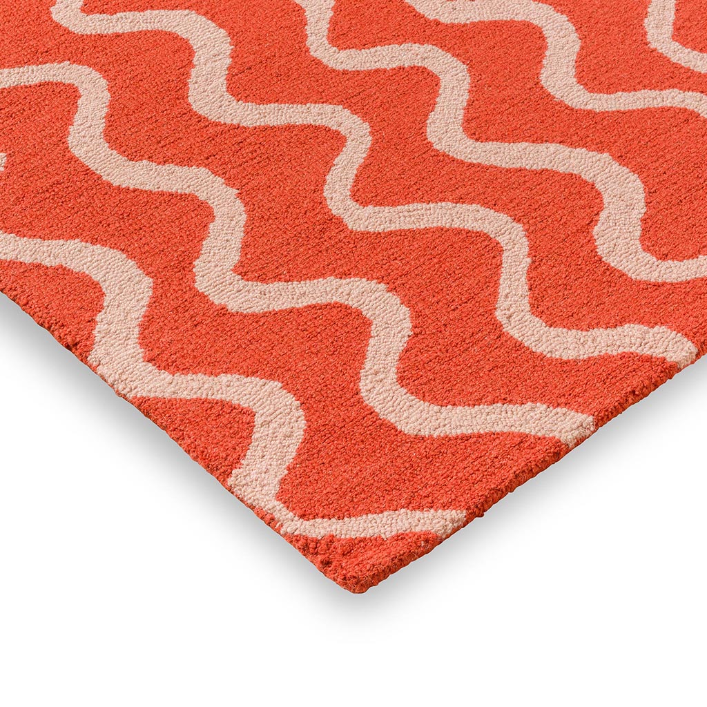 Tapete Ribbon Coral | Tamanho: 120 × 180 cm