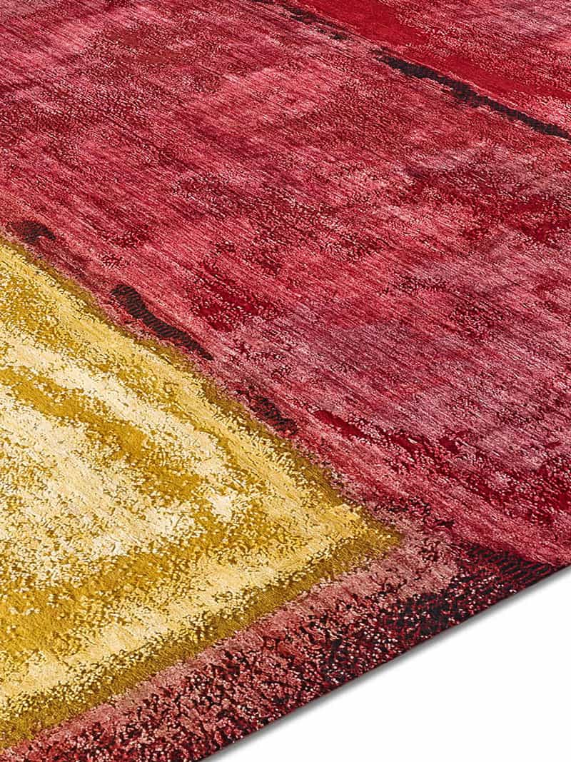Tapete Strawberry Sunset Tecido à Mão | Tamanho: 250 × 300 cm