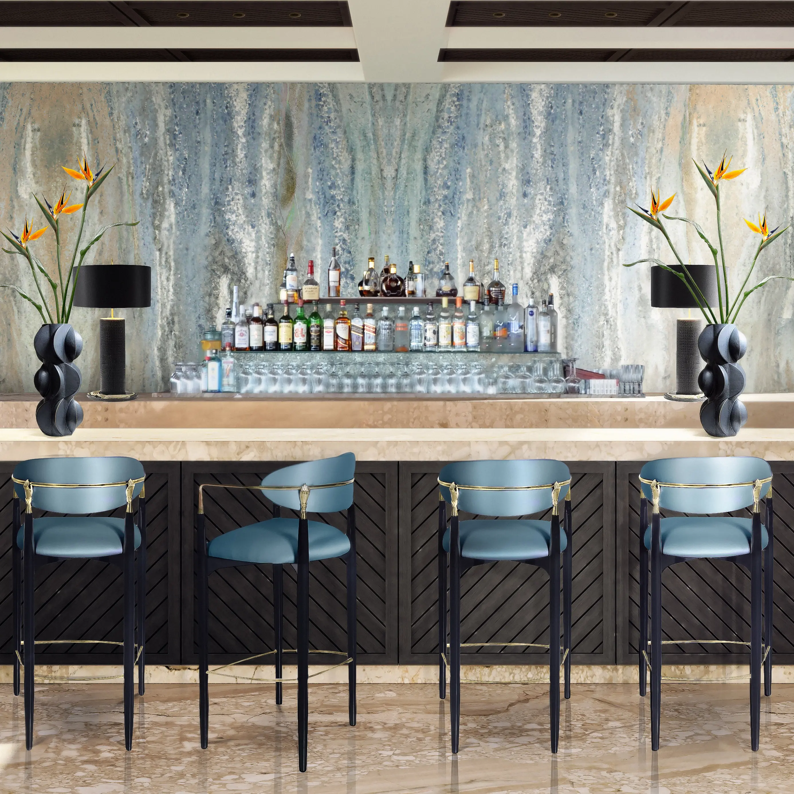 Candeeiro de mesa Reptilia