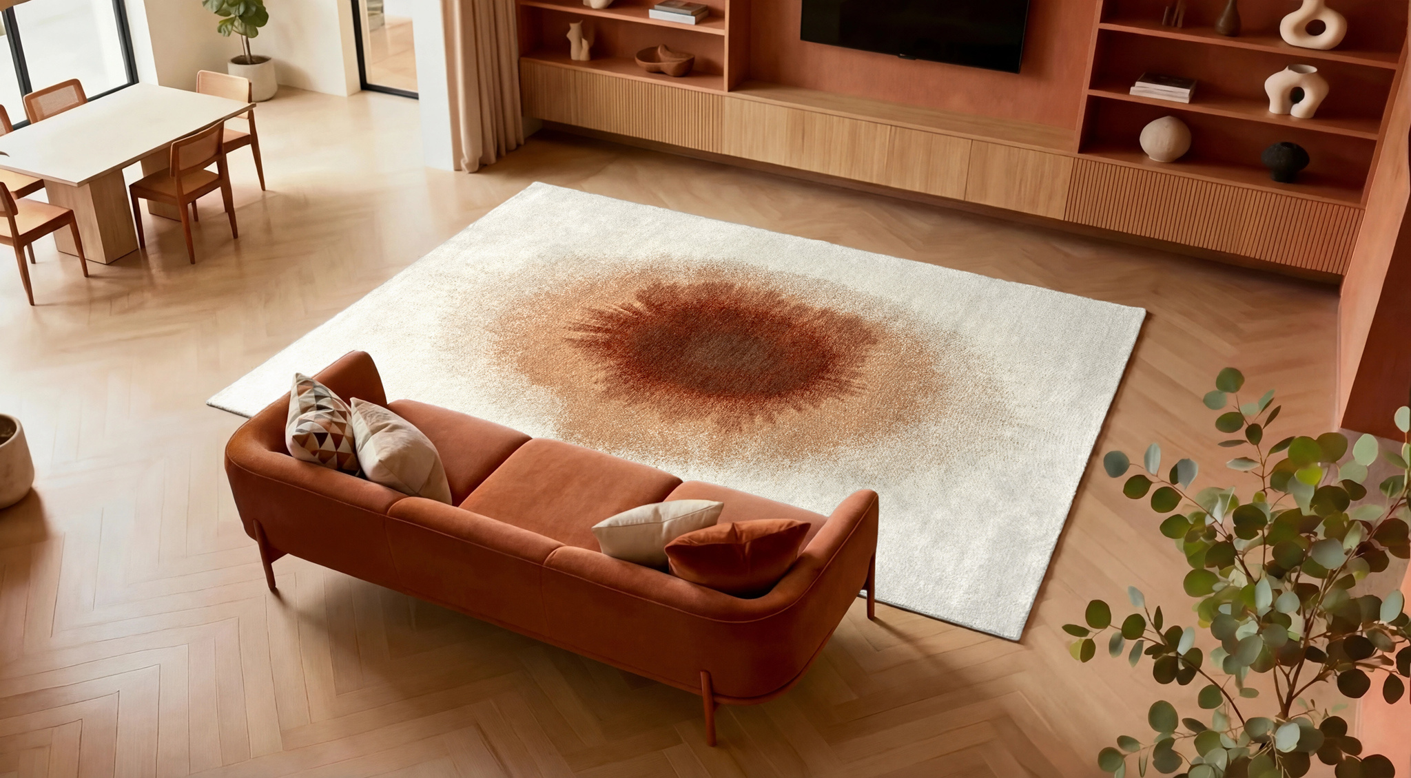 Tapete Drop Indian Snow