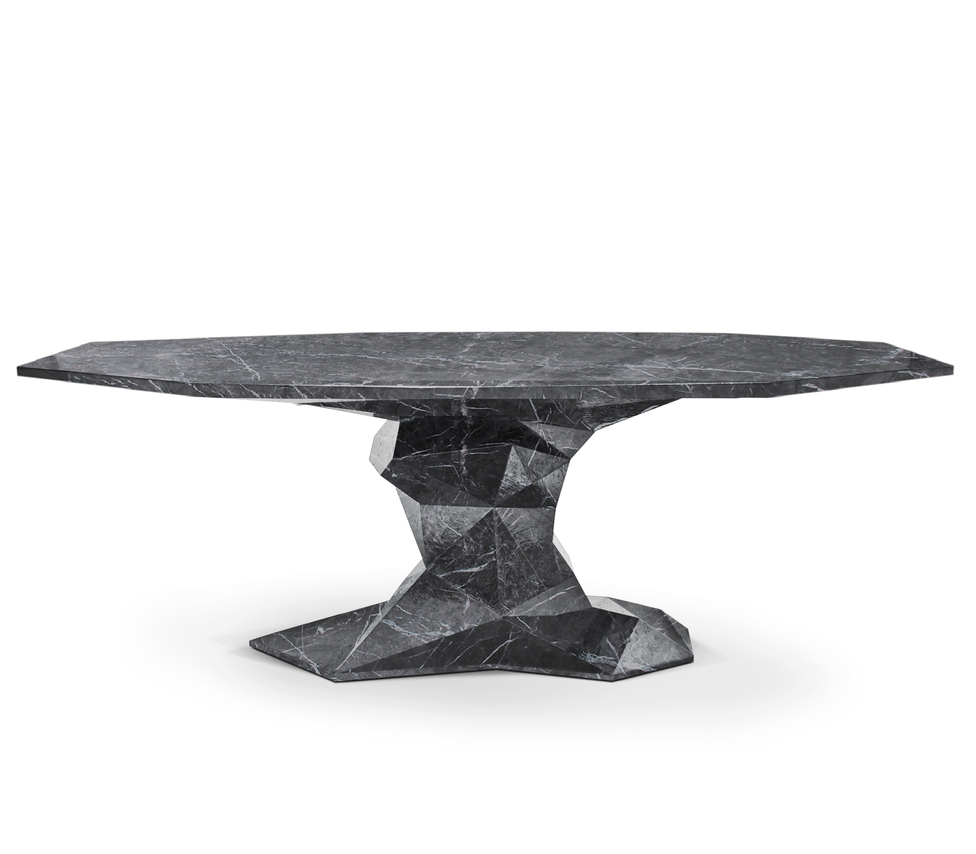 Mesa de Jantar Luxe Falso-Mármore Bonsai