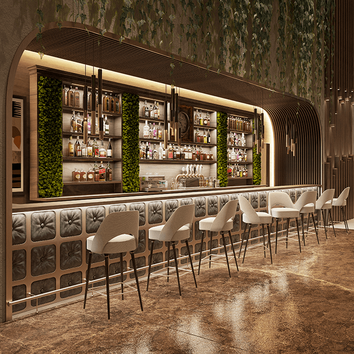 Banco balcão Colton - 1