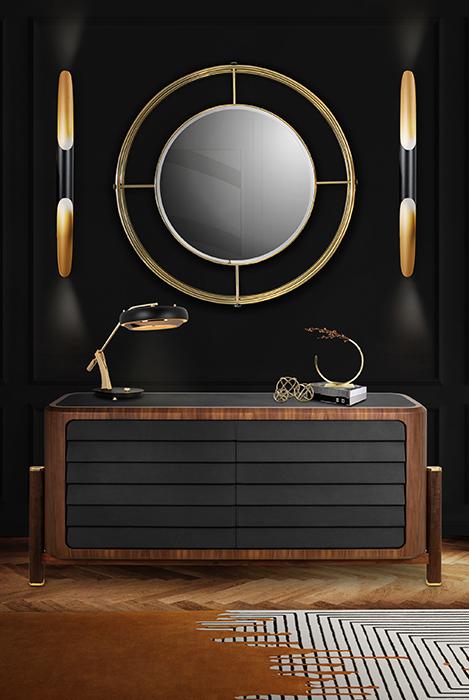 Espelho de parede Noir - 1