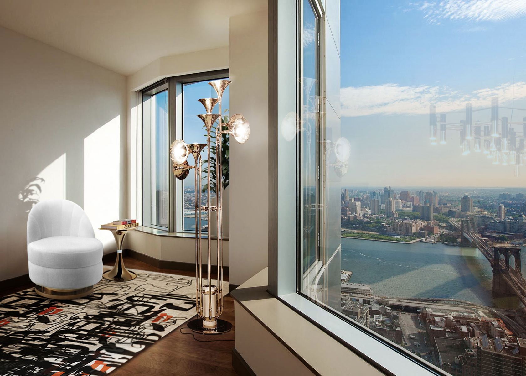 Candeeiro de pé Maestro