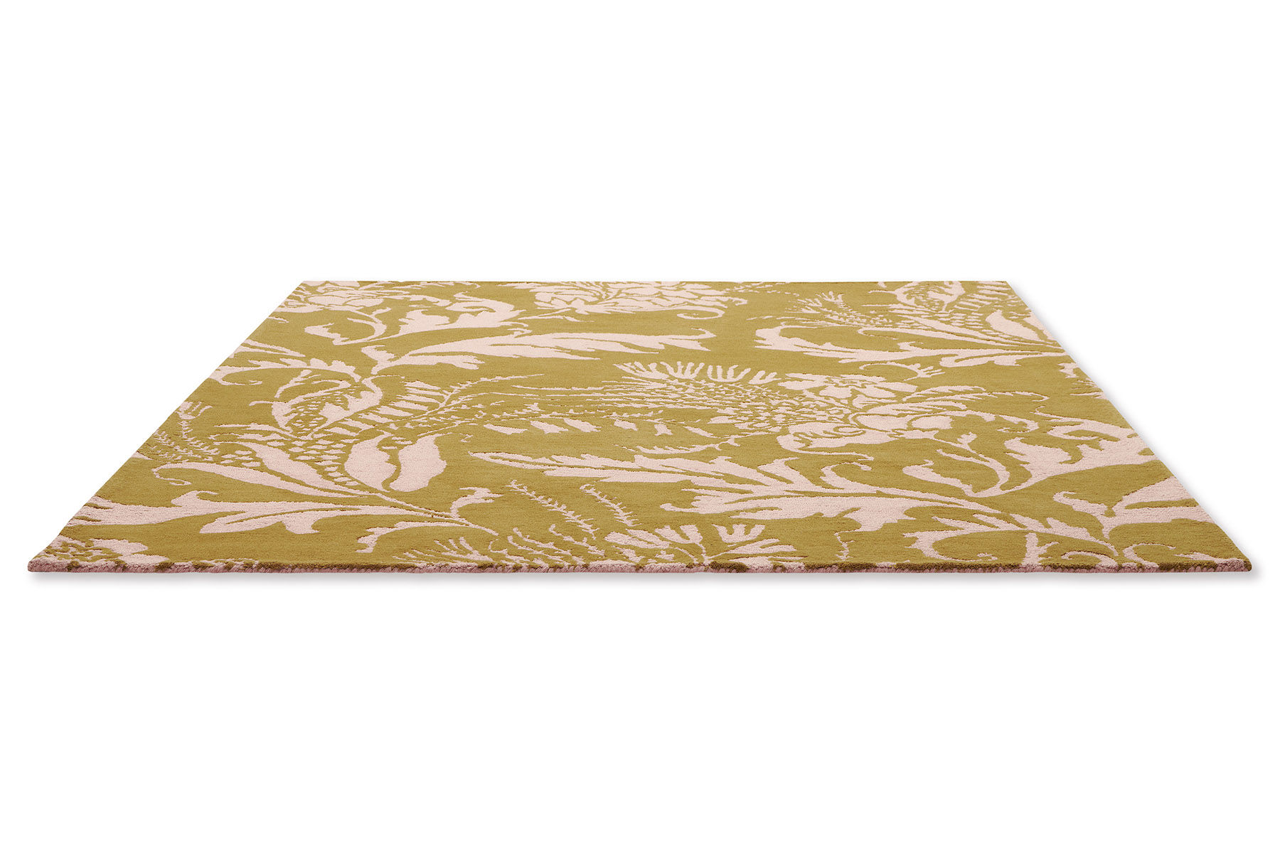 Tapete Baroque Amarelo | Tamanho: 200 × 280 cm