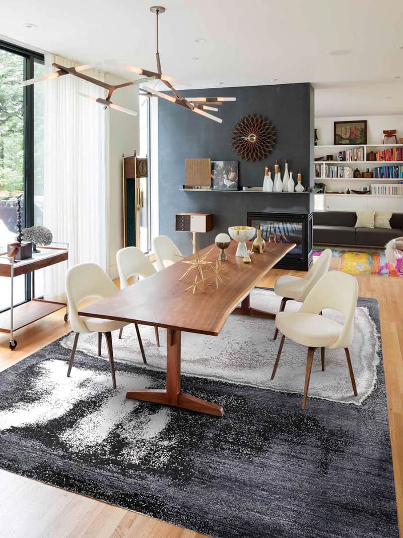 Tapete Luxuoso White Grey