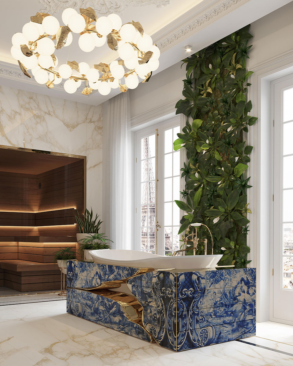 Banheira design fraturado - 4