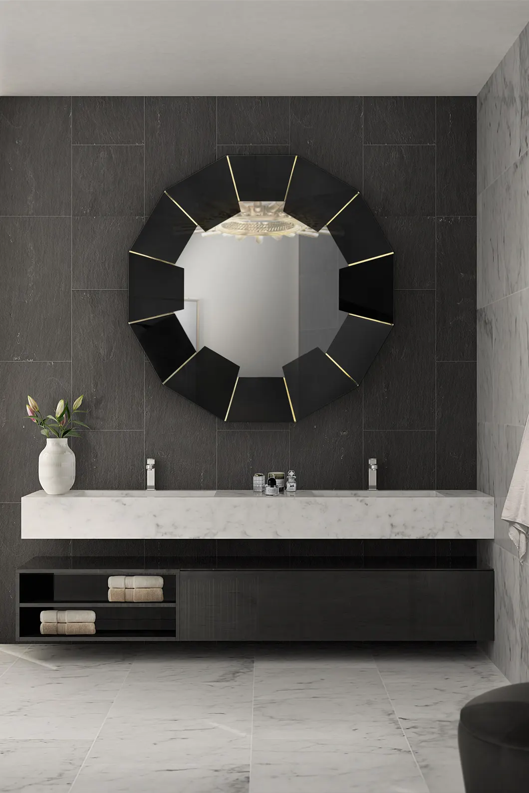 Espelho preto Radiance - 2