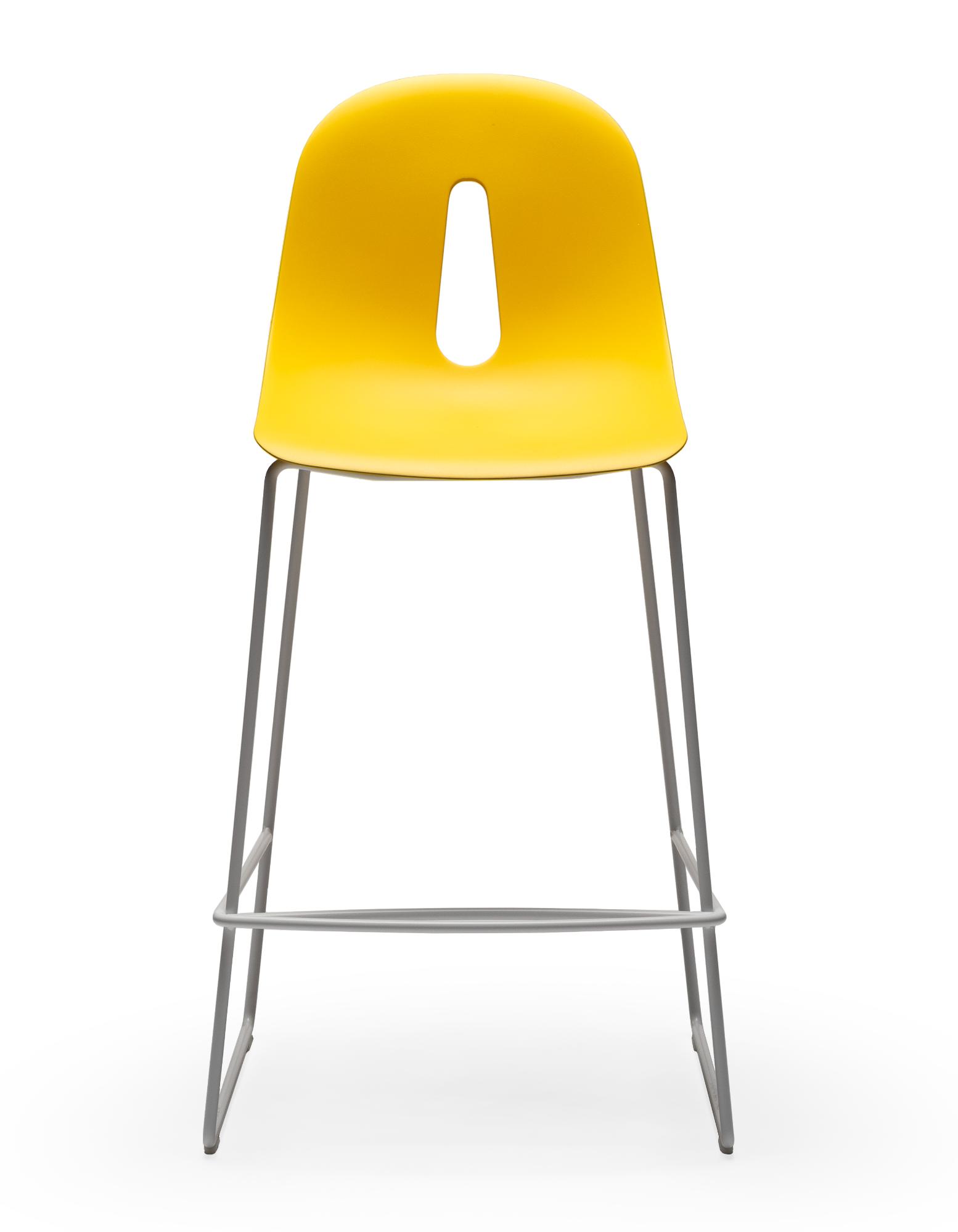Banco de Bar Gotham SL SG-65 Amarelo