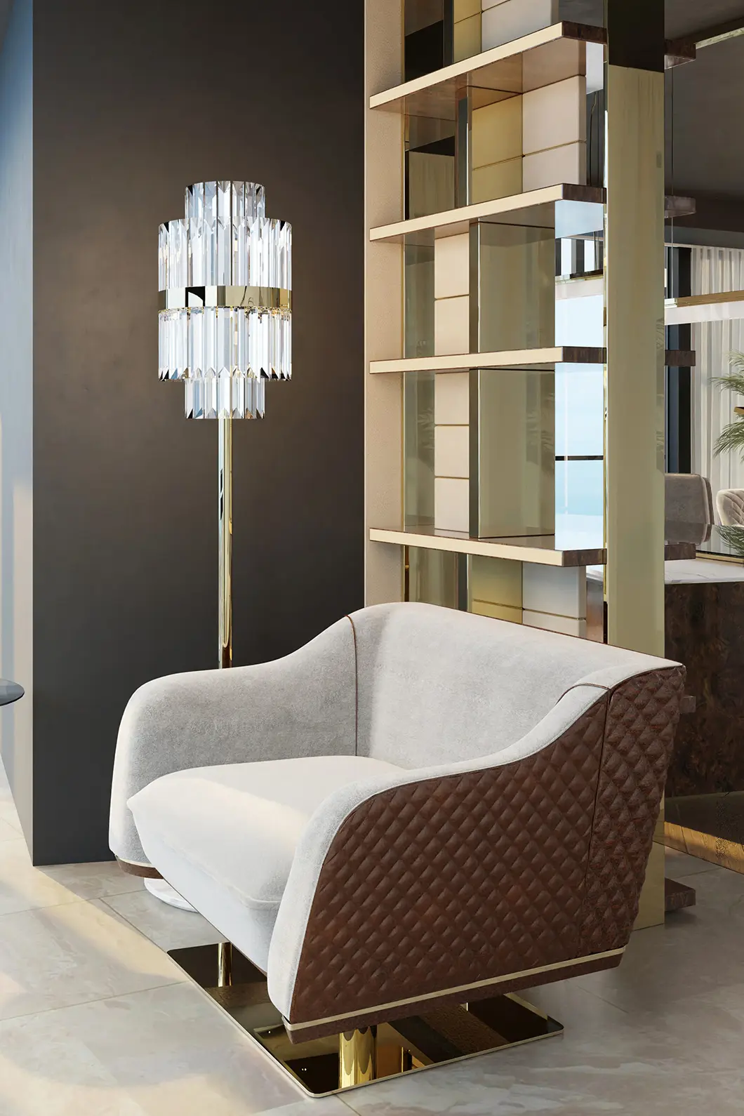 Sofá Individual Giratório Rogue