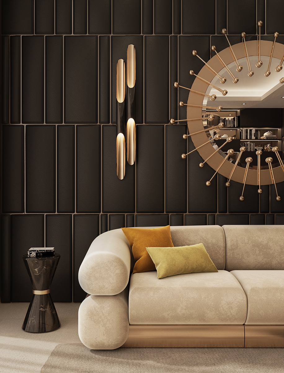 Candeeiro de parede tom profundo 2 - 4