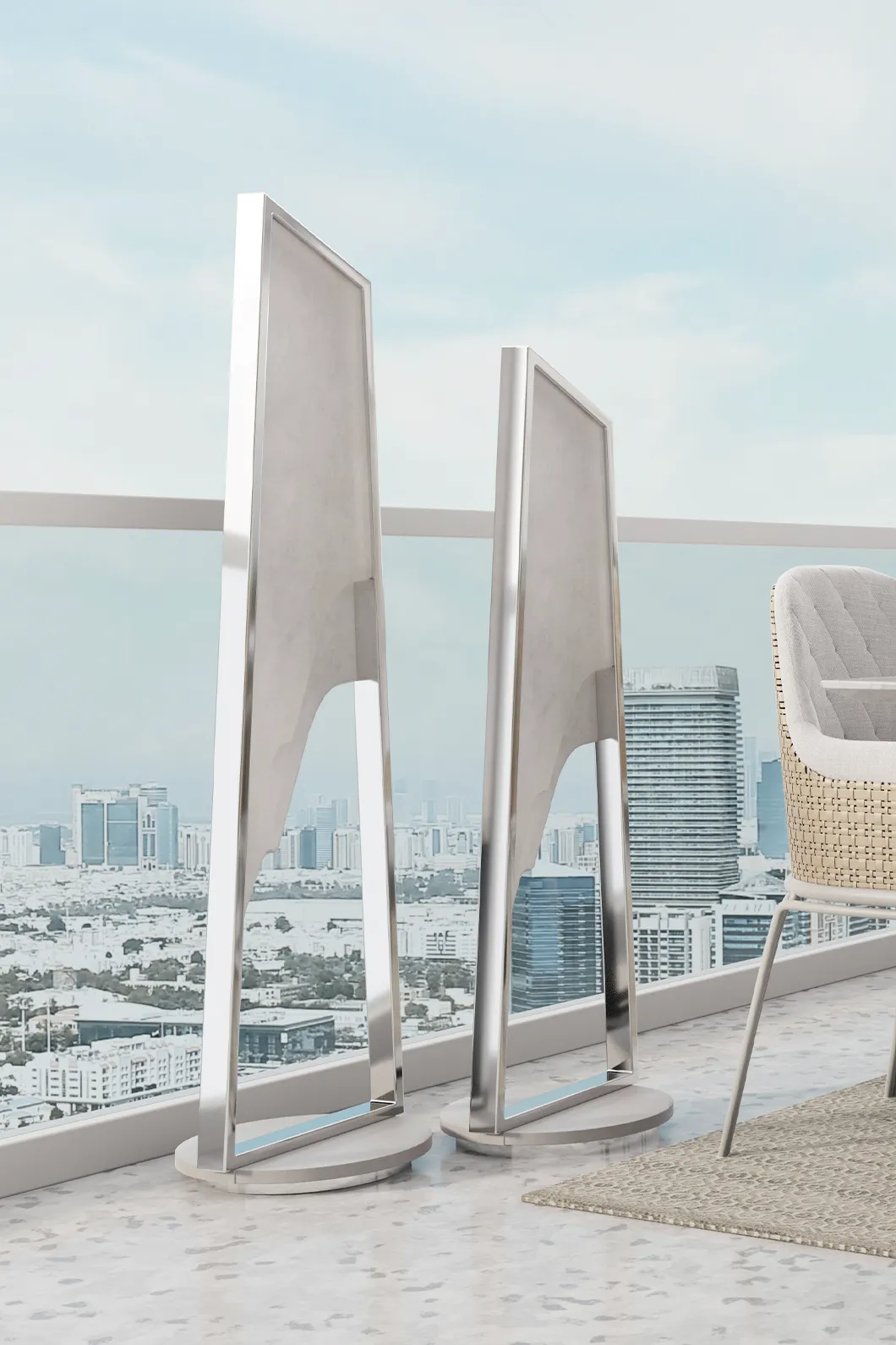 Candeeiro de pé exterior Grand Aura - 2