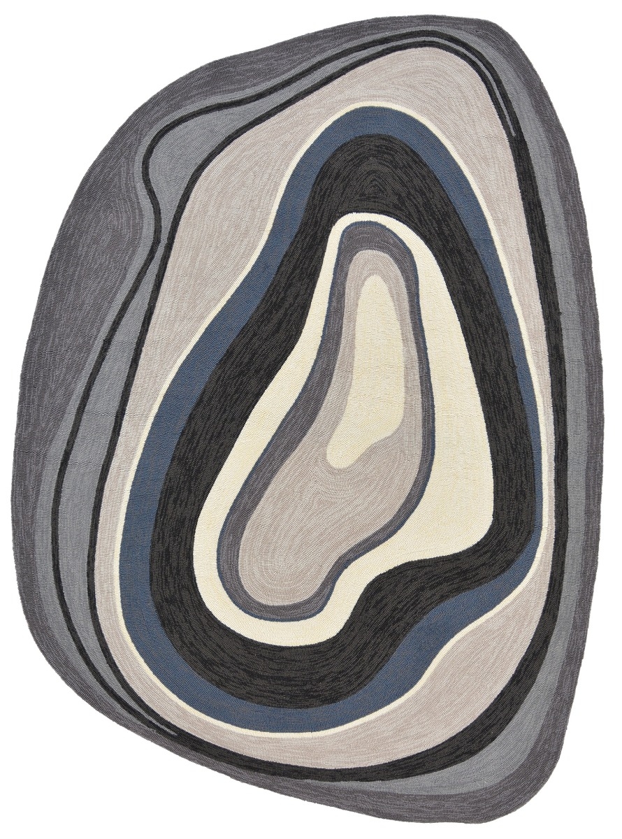 Tapete Habitat Aura Cinzento Exterior | Tamanho: 250 × 350 cm
