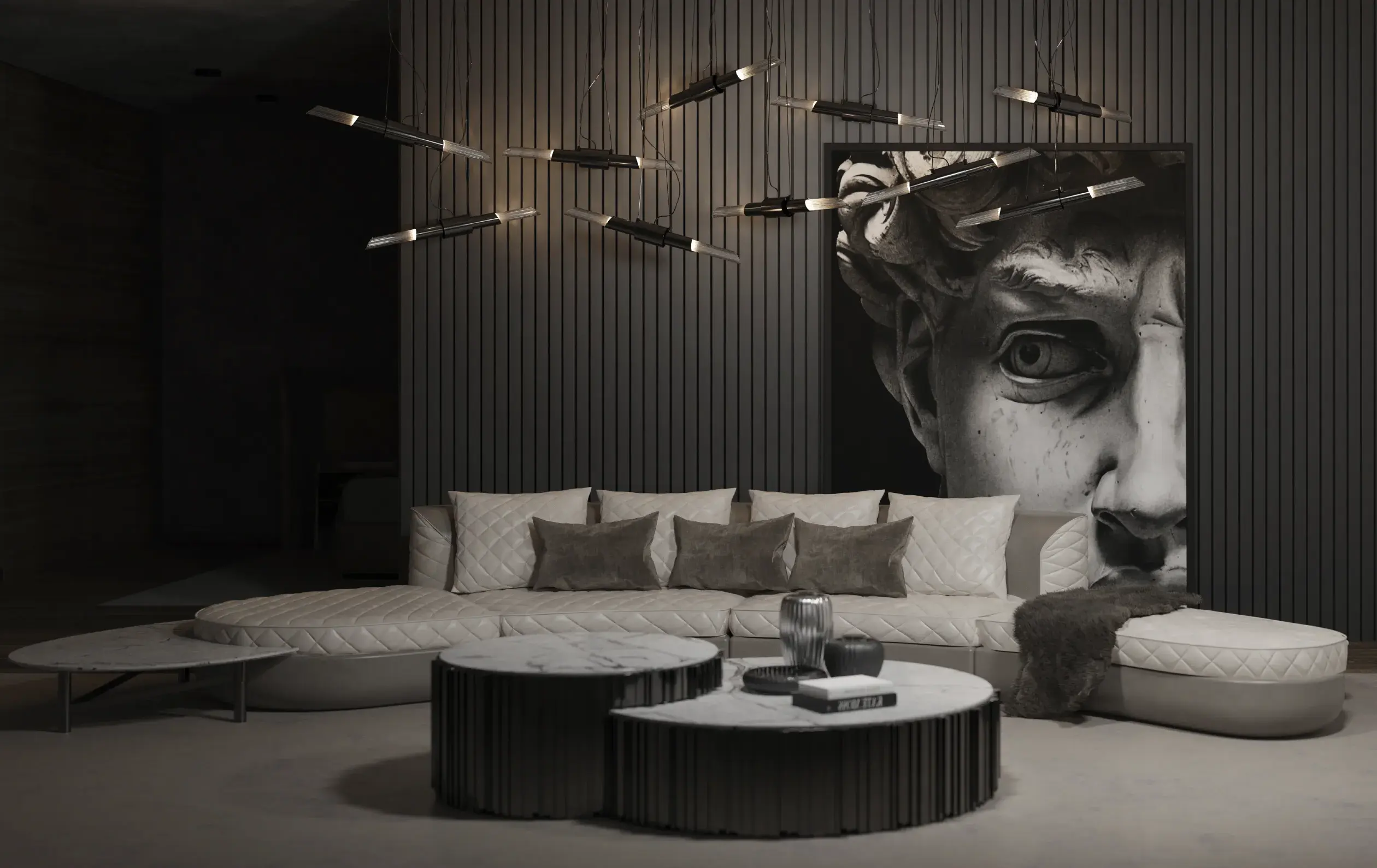 Candeeiro suspenso pequeno XS Stellar - 4