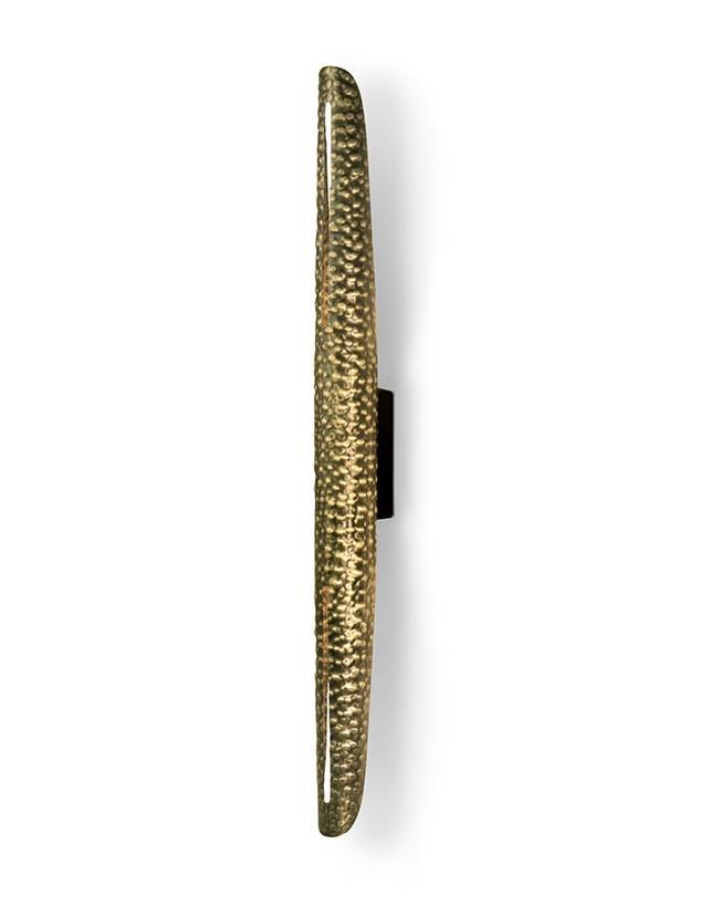 Candeeiro de parede feroz latão