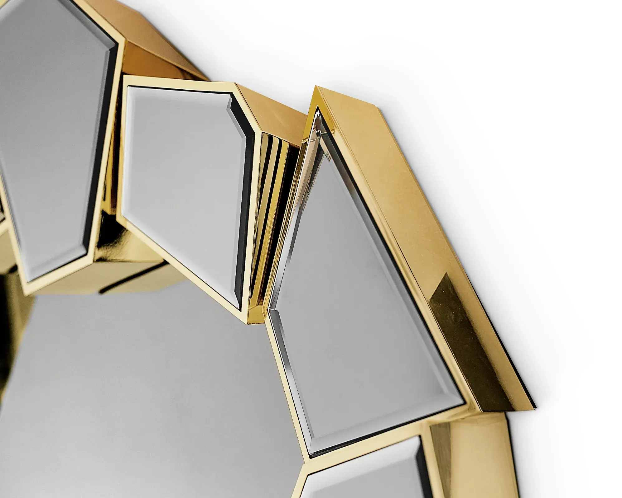 Espelho redondo Shatter