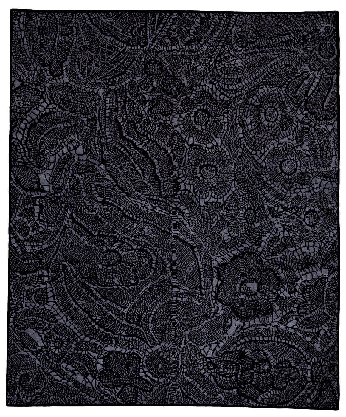 Tapete Lace Preto | Tamanho: 500 × 600 cm