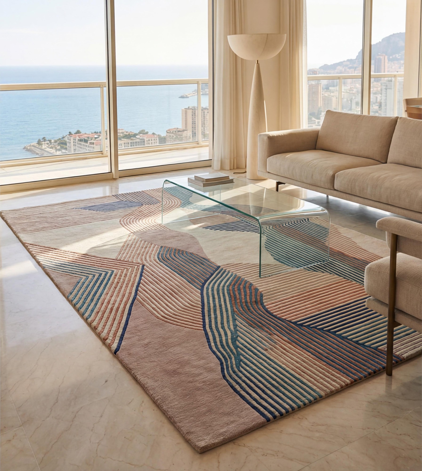 Tapete Vertical Currents