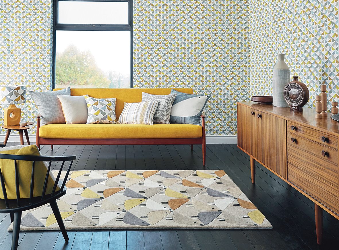 Tapete Living Lintu Dente-de-leão | Tamanho: 90 × 150 cm
