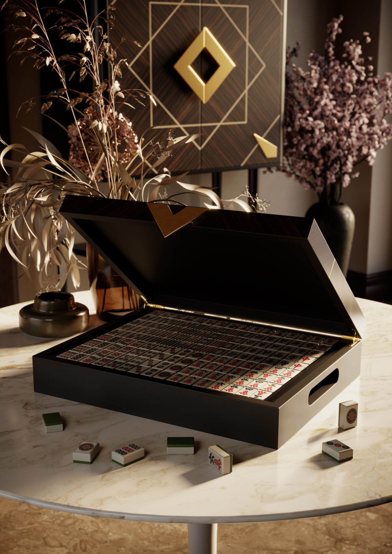 Mesa Automática de Mahjong Posh