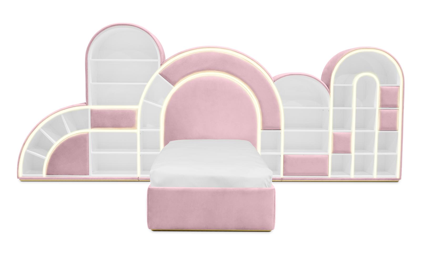 Cama Bubblegum Marshmallow rosa