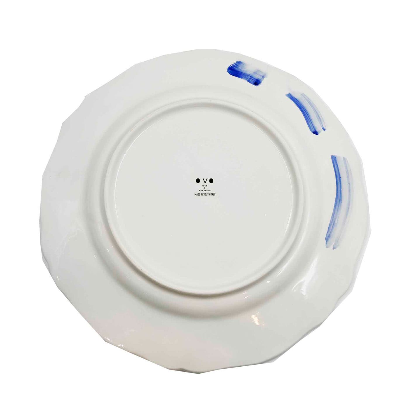 Prato cerâmico artesanal