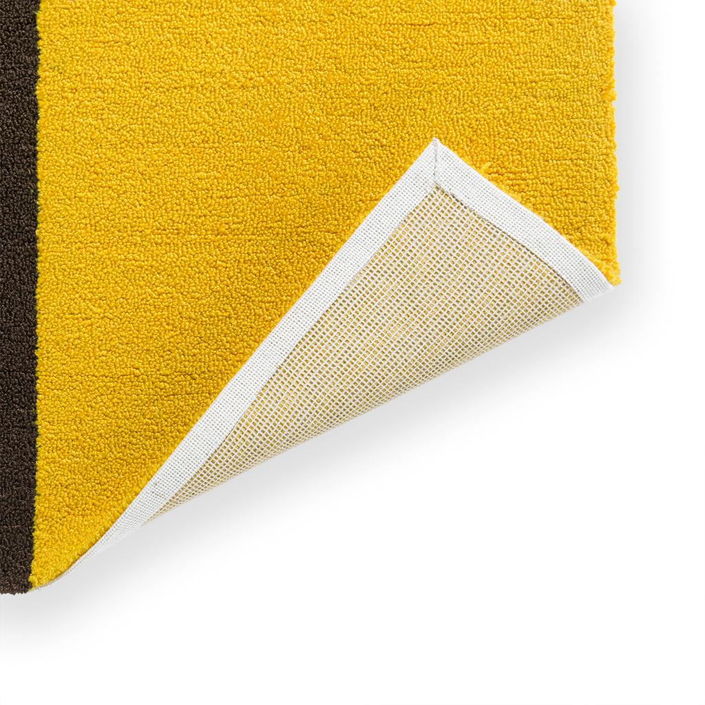 Tapete Exterior Festival Stripe Amarelo | Tamanho: 250 × 350 cm